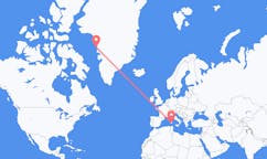 Flyg från Upernavik till Cagliari