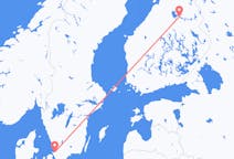 Flights from Kajaani, Finland to Ängelholm, Sweden