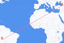 Flyg från Trinidad, Bolivia till Trabzon, Turkiet