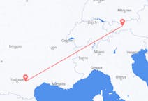 Flights from Castres, France to Innsbruck, Austria