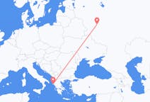 Flights from Kaluga, Russia to Corfu, Greece