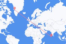 Flyg från Manlig, Maldiverna till Ilulissat, Grönland