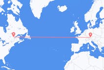 Flyrejser fra Saguenay, Canada til München, Tyskland