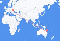 澳大利亚出发地 格拉德斯通飞往澳大利亚目的地 布加勒斯特的航班