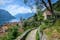 Greenway del Lago di Como, Colonno, Como, Lombardy, Italy