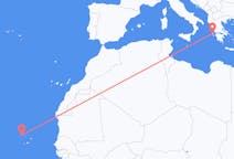 Flyrejser fra São Vicente, Kap Verde til Kefallinia, Kap Verde