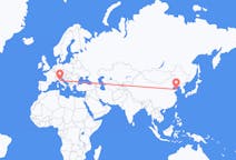 Flights from Yantai, China to Florence, Italy