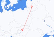 Flyreiser fra Kaunas, til Budapest