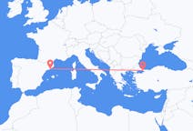 Flyreiser fra Istanbul, Tyrkia til Barcelona, Spania