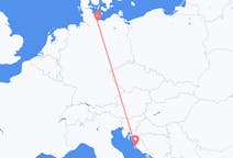 Flights from Zadar, Croatia to Lubeck, Germany