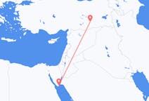 Flyrejser fra Sharm El Sheikh, Egypten til Diyarbakir, Tyrkiet