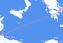 Flyreiser fra Djerba, til Athen