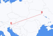 Flüge von Kiew, die Ukraine nach Klagenfurt am Wörthersee, Österreich