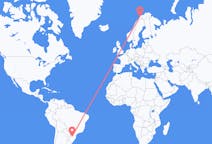Flights from Chapecó, Brazil to Tromsø, Norway