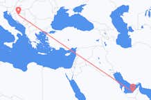 Flights from Abu Dhabi to Banja Luka