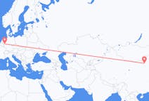 Flyreiser fra Hohhot, Kina til Köln, Tyskland