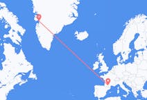 Flyrejser fra Ilulissat til Toulouse