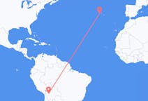 Flights from Oruro, Bolivia to Horta, Azores, Portugal