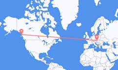 Flyreiser fra Ketchikan, USA til Vienna, Østerrike