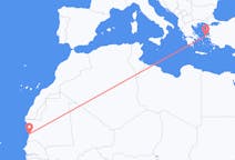Flyg från Nouakchott till Chios