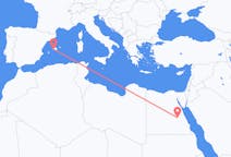 Flyreiser fra Luxor, Egypt til Palma de Mallorca, Spania