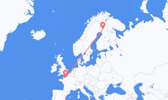 Flyreiser fra Deauville, til Rovaniemi