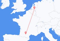 Flyg från Eindhoven, Nederländerna till Toulouse, Frankrike
