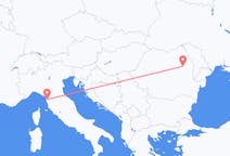 Flyg från Bacau, Rumänien till Pisa, Italien