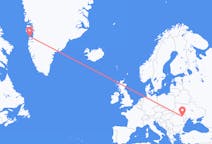 Flights from Aasiaat, Greenland to Iași, Romania