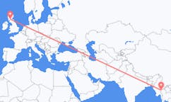 Flüge von Mae Hong Son (Provinz), Thailand nach Glasgow, Schottland