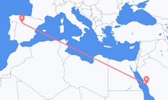Flights from Yanbu, Saudi Arabia to Valladolid, Spain
