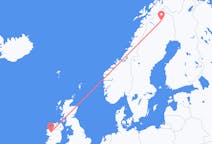 Flights from Kiruna, Sweden to Knock, County Mayo, Ireland