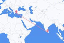 Flyreiser fra Colombo, til Mykonos