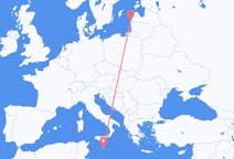 Flights from Valletta, Malta to Liepāja, Latvia