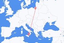 Flights from Szymany, Szczytno County, Poland to Catania, Italy