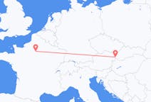 Flights from Paris, France to Bratislava, Slovakia