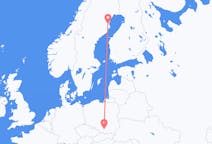 Flights from Kraków in Poland to Skellefteå in Sweden