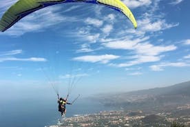 Tenerifes grundläggande paragliding flygupplevelse med pickup