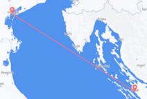 Flyreiser fra Zadar, Kroatia til Venezia, Italia