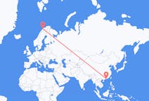 Flyrejser fra Shenzhen, Kina til Tromsø, Norge