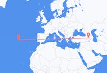 Flights from Yerevan, Armenia to Horta, Azores, Portugal
