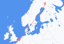 Vols depuis la ville de Rovaniemi vers la ville de Lille