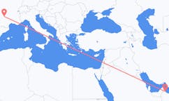 Flights from Sohar, Oman to Brive-la-Gaillarde, France