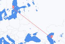 Flyreiser fra Aktau, til Stockholm