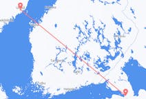 Vols depuis la ville de Saint-Pétersbourg vers la ville d'Umeå