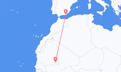 Flyrejser fra Nema til Almeria