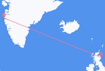 Flyreiser fra Aberdeen, Skottland til Sisimiut, Grønland