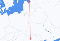 Flights from Riga in Latvia to Târgu Mureș in Romania