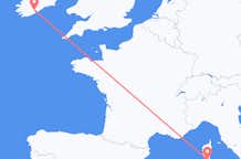 Flyrejser fra Figari til Cork