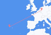 ตั๋วเครื่องบินจากเมืองHorta, Azoresไปยังเมืองดึสเซิลดอร์ฟ